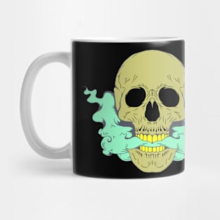 Populer Cigar skull Mug